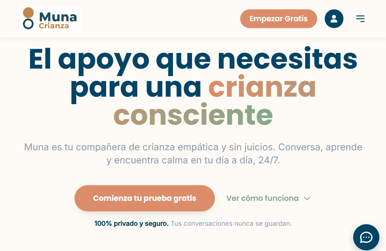 Mockup de un sitio web